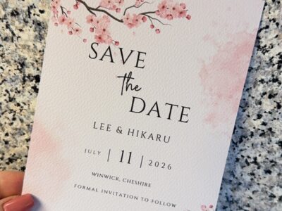 Cherry Blossom Stationery